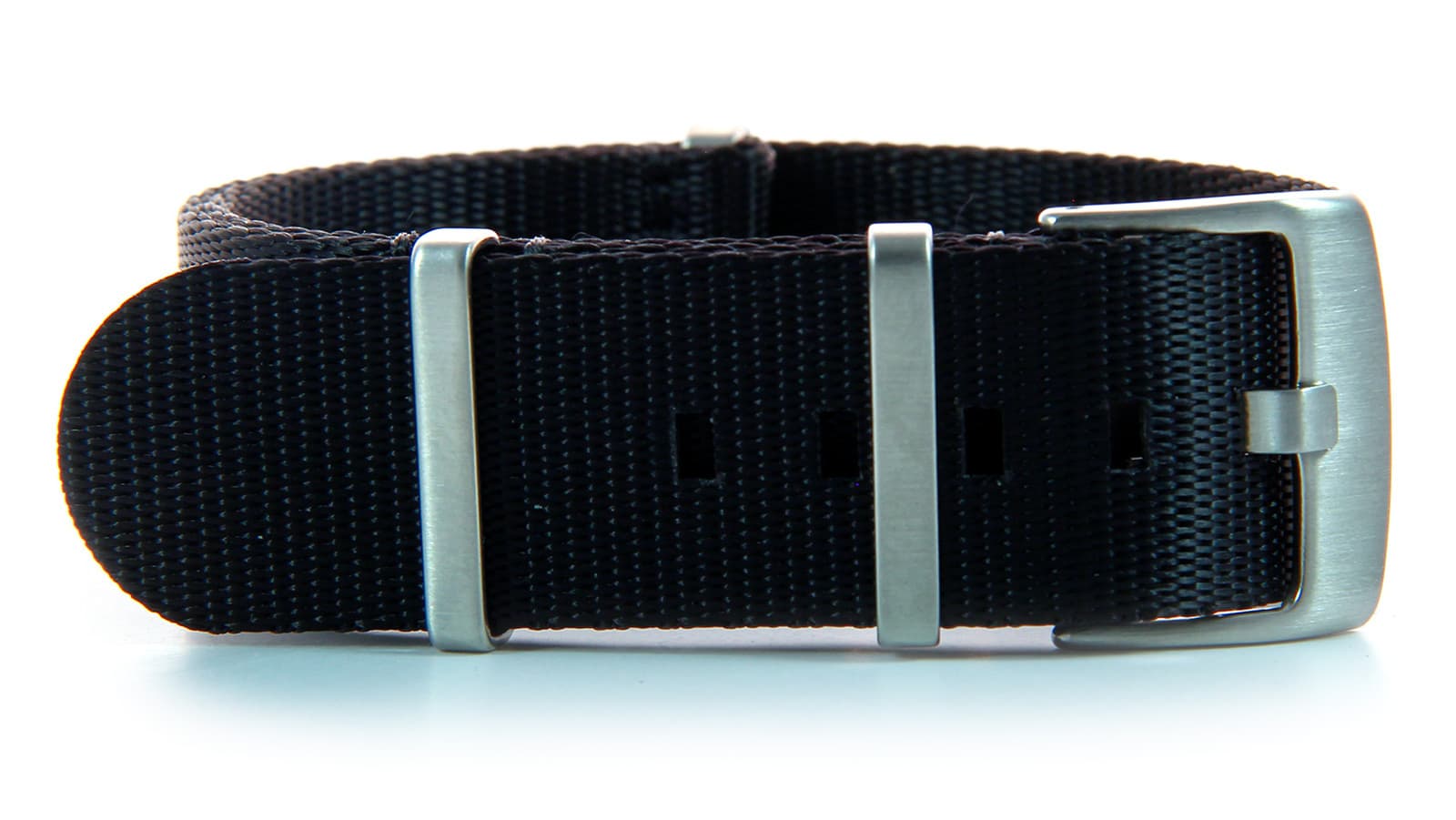 NATO seatbelt strap · 24mm / Black / Seatbelt / 280mm / Stainless Steel