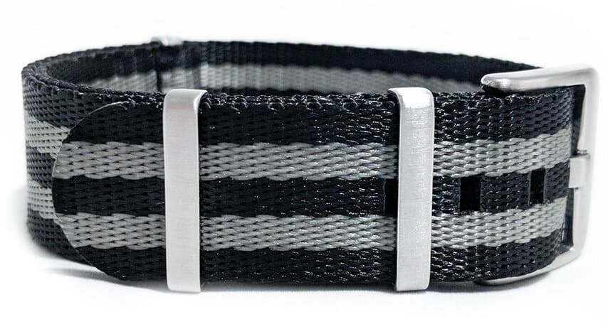 NATO seatbelt strap · 24mm / Black / Seatbelt / 280mm / Stainless Steel