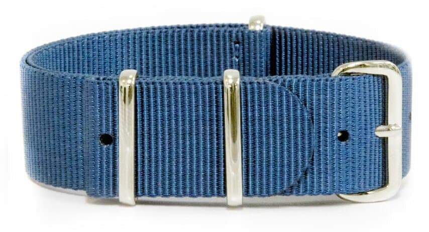 NATO nylon strap · 20mm / Teal / Nylon / 280mm / Stainless Steel