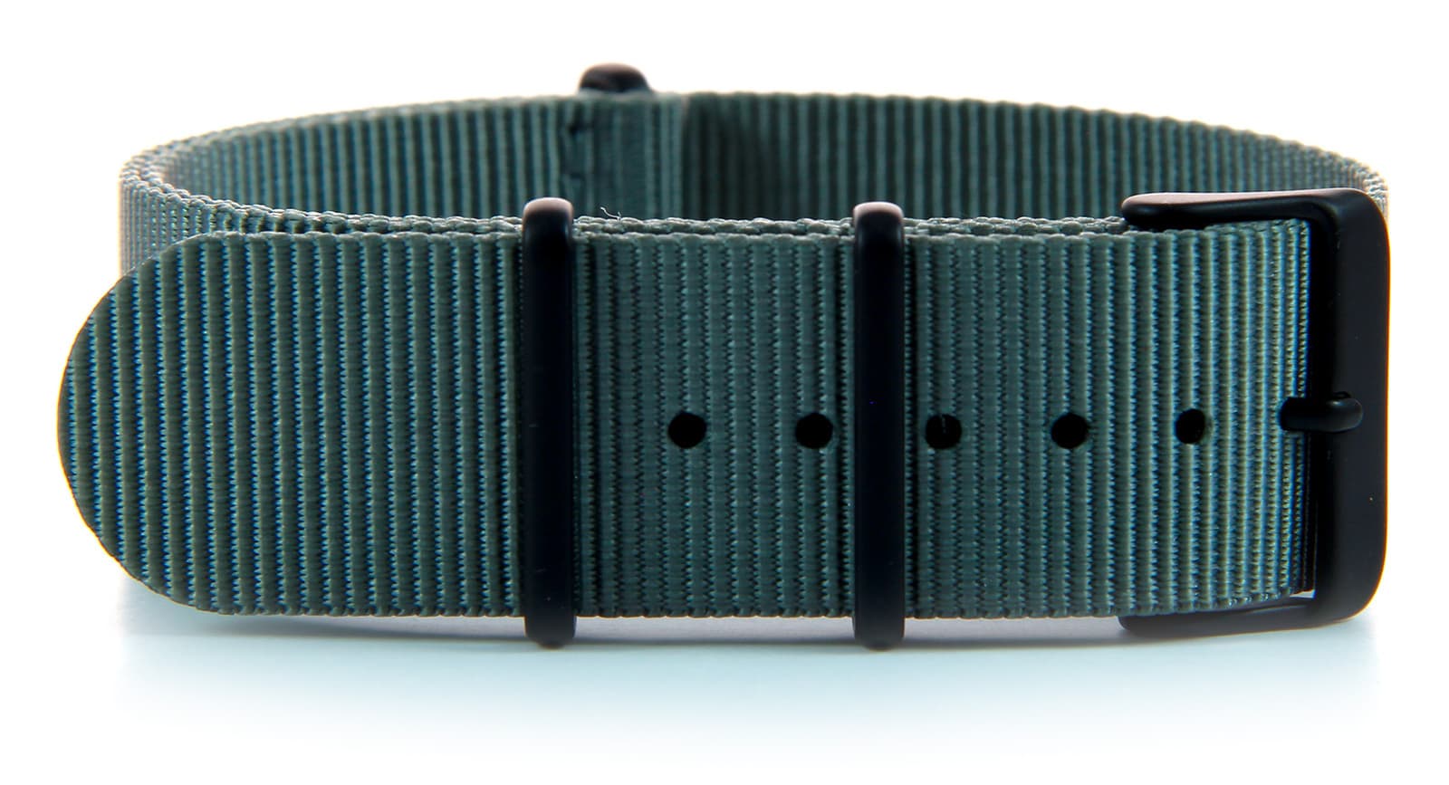 NATO nylon strap · 24mm / Grey / Nylon / 280mm / Pvd Black