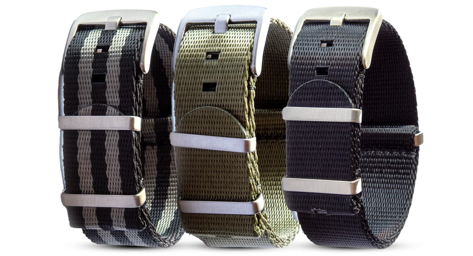 NATO Value Pack · 24mm / 3 - 24mm / Seatbelt / 280mm / Stainless Steel