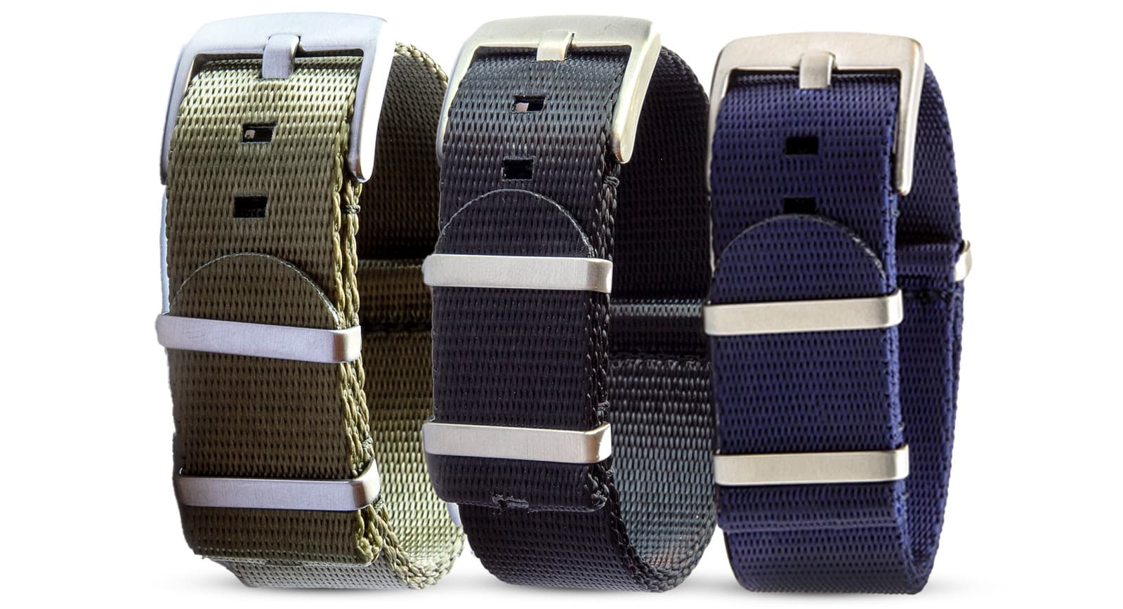 NATO Value Pack · 20mm / 3 - 20mm / Seatbelt / 280mm / Stainless Steel